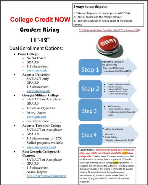Dual Enrollment Now
